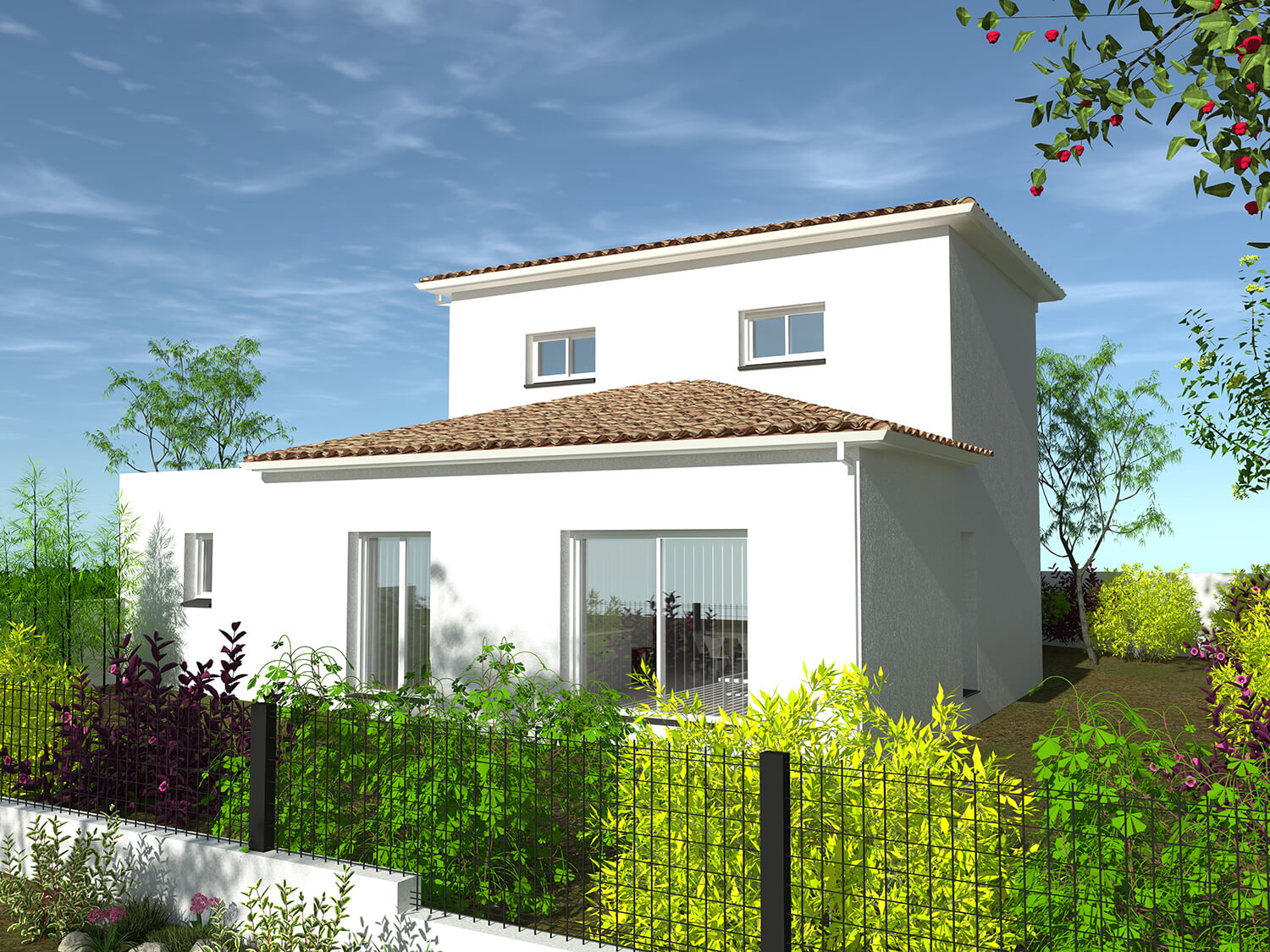 Villas valros maison neuve parcelle sud de france occitanie herault investissement