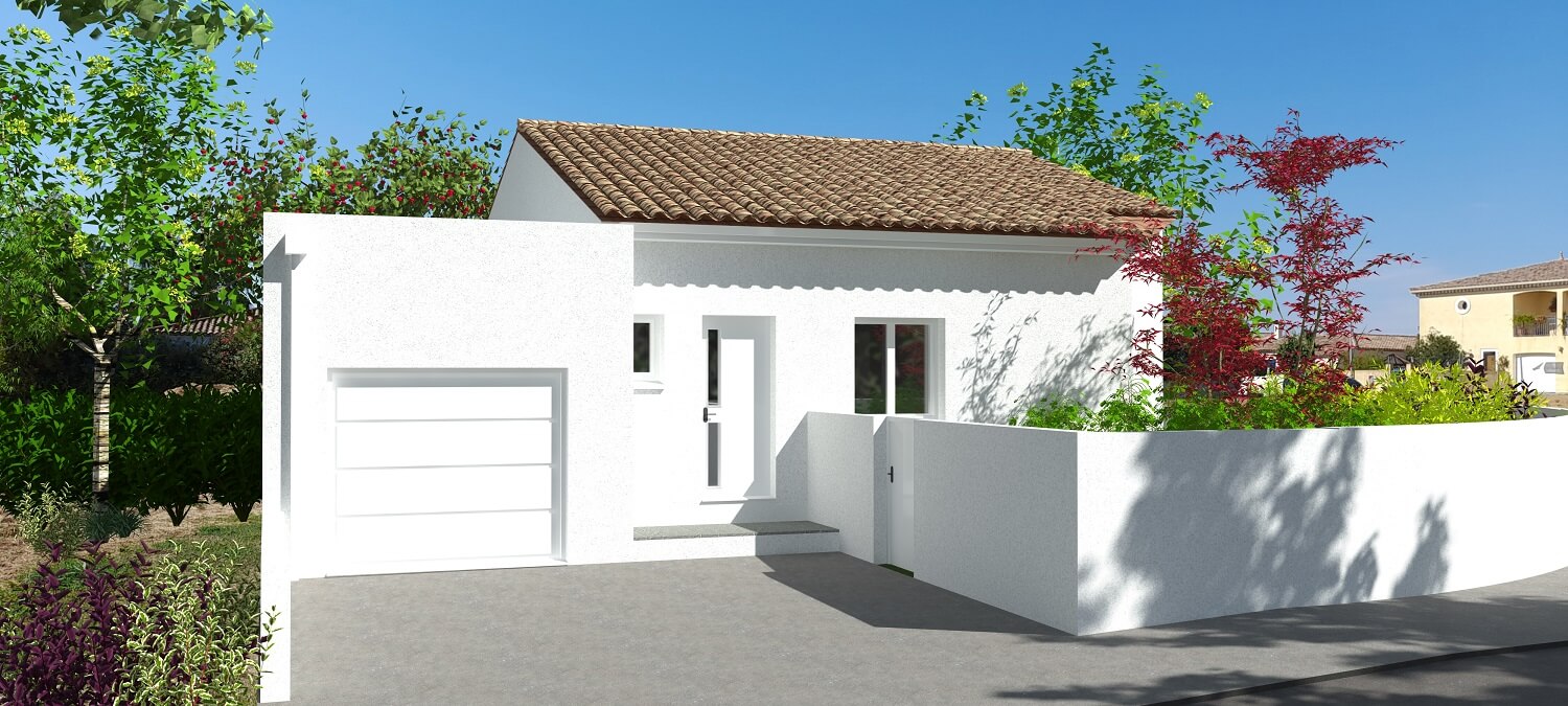 Villas valros maison neuve parcelle sud de france occitanie herault investissement