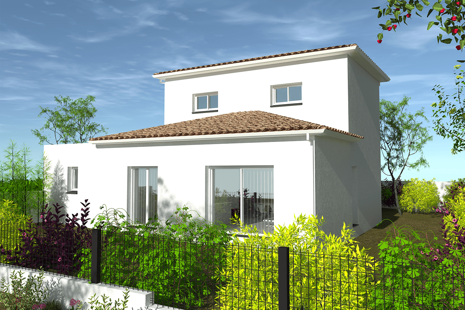 Villas valros maison neuve parcelle sud de france occitanie herault investissement